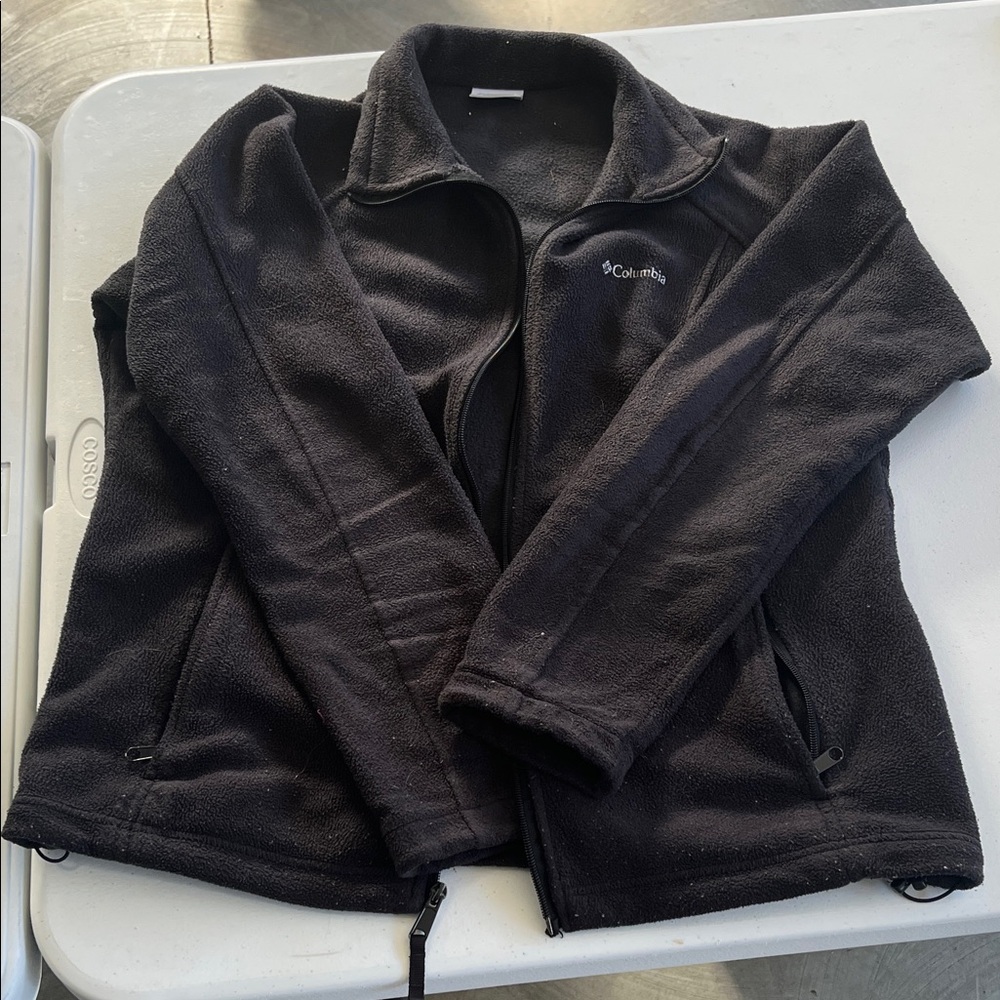 Columbia Charcoal Fleece Jacket